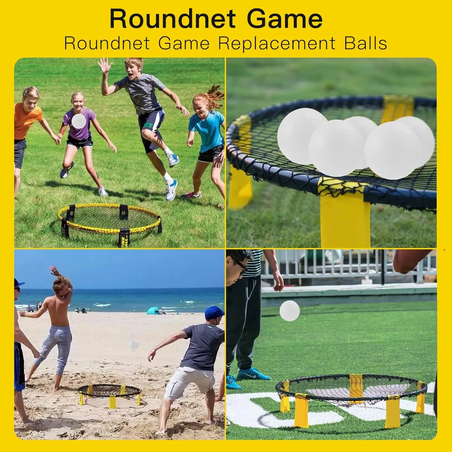 4 Inch Mini Volleyballs Roundnet Game Ball Throw to Crowd Vinyl Volleyball Signature Memory Ball for Party Outdoor Lawn Beach & Tailgating
