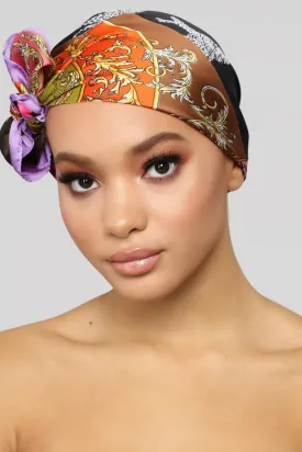 Abstract Love Headscarf - Multi