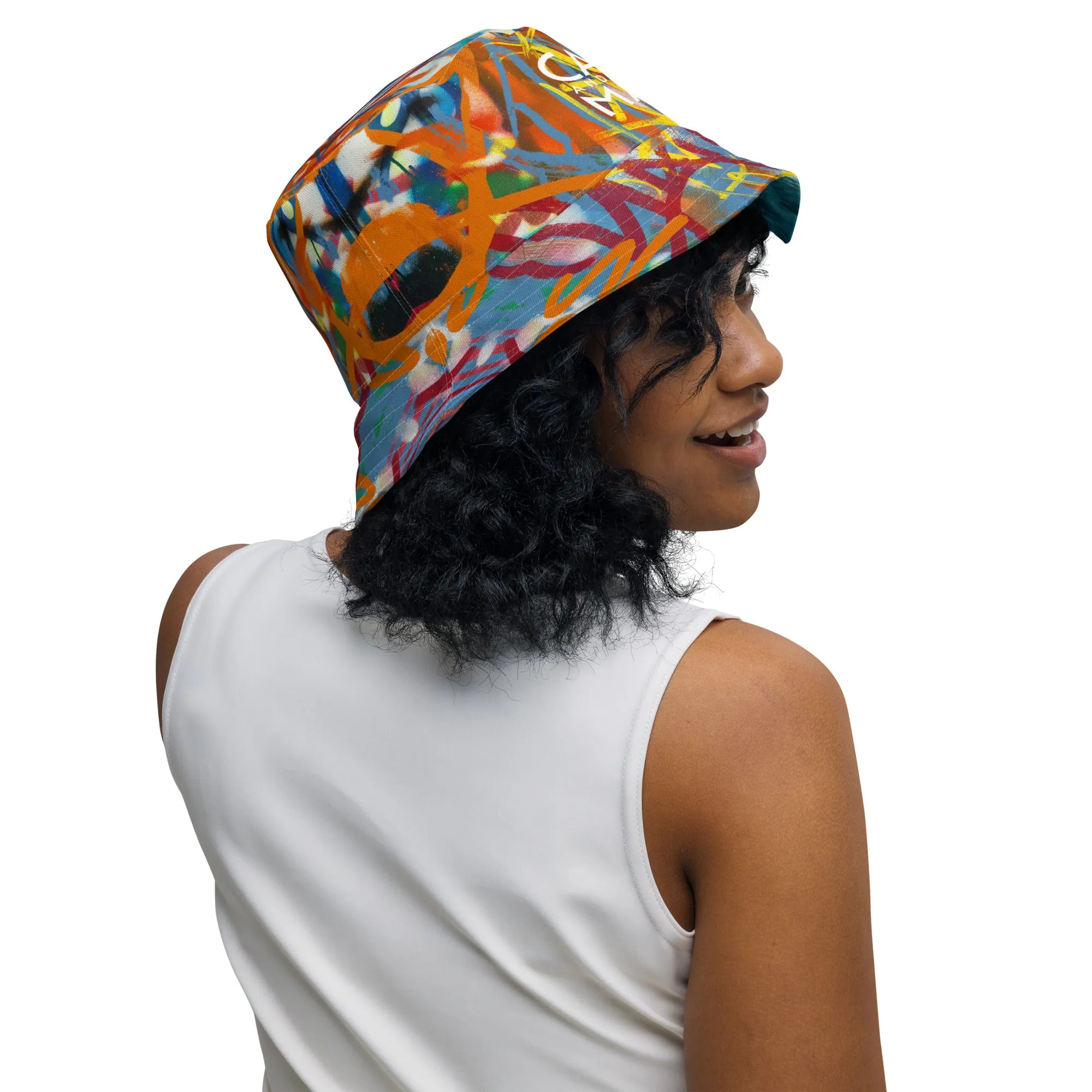 CatsAndThatMate15 "Med Adventure" Reversible bucket hat
