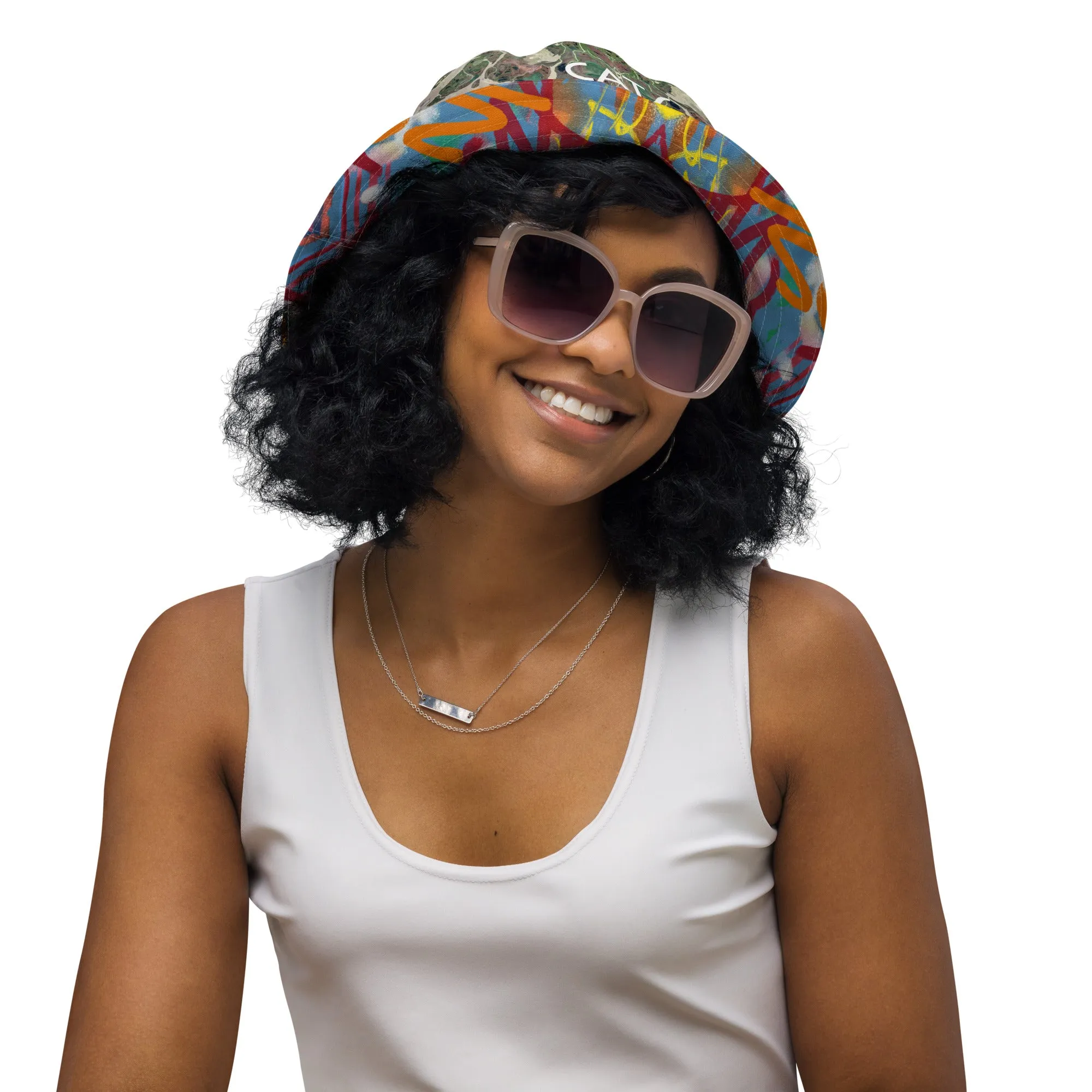 CatsAndThatMate15 "Med Adventure" Reversible bucket hat