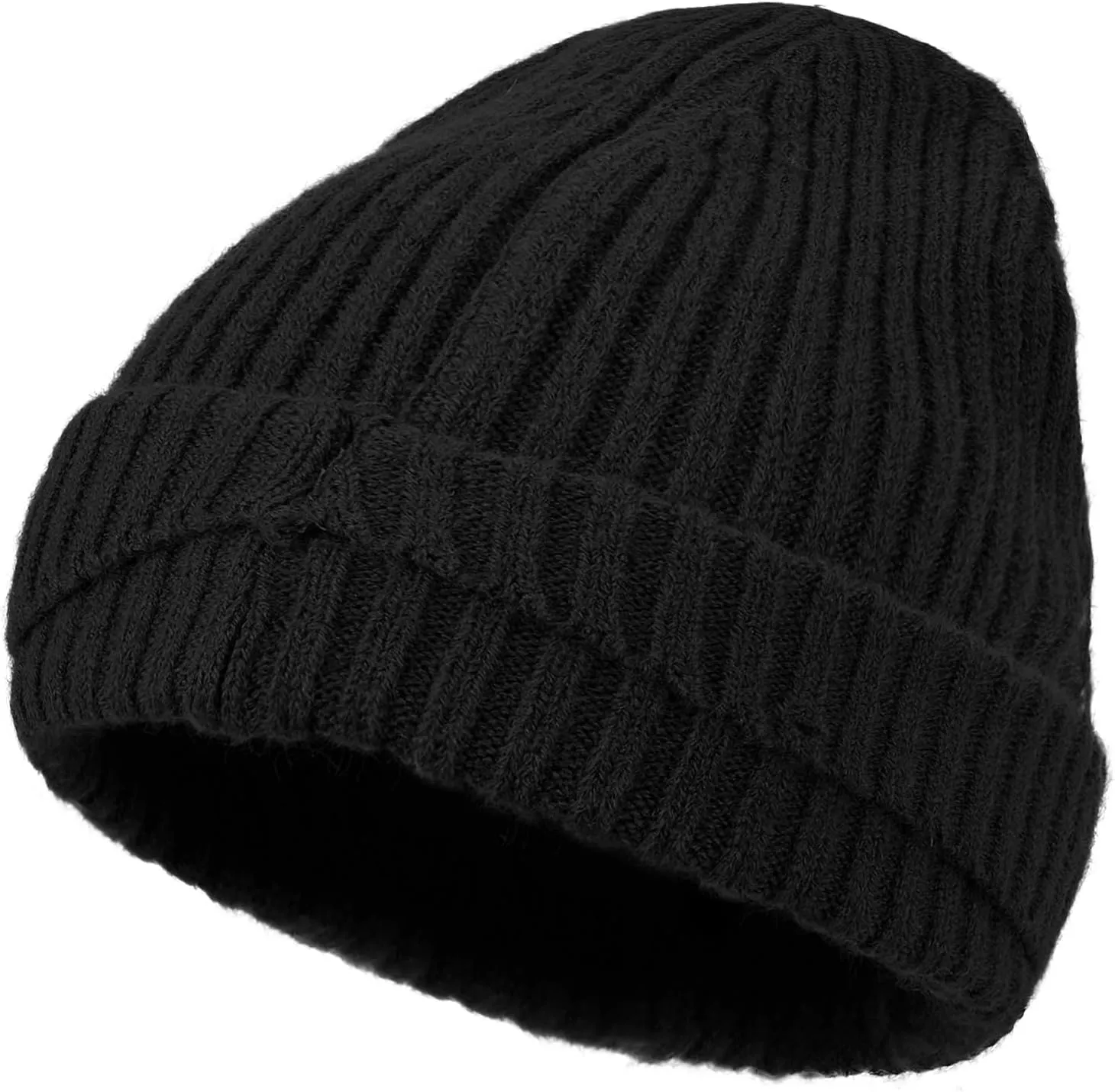 CLAPE Winter Beanie Hats for Men Women Cute Plain Stocking Cuffed Cap Warm and Durable Stylish Toboggan Skull Caps