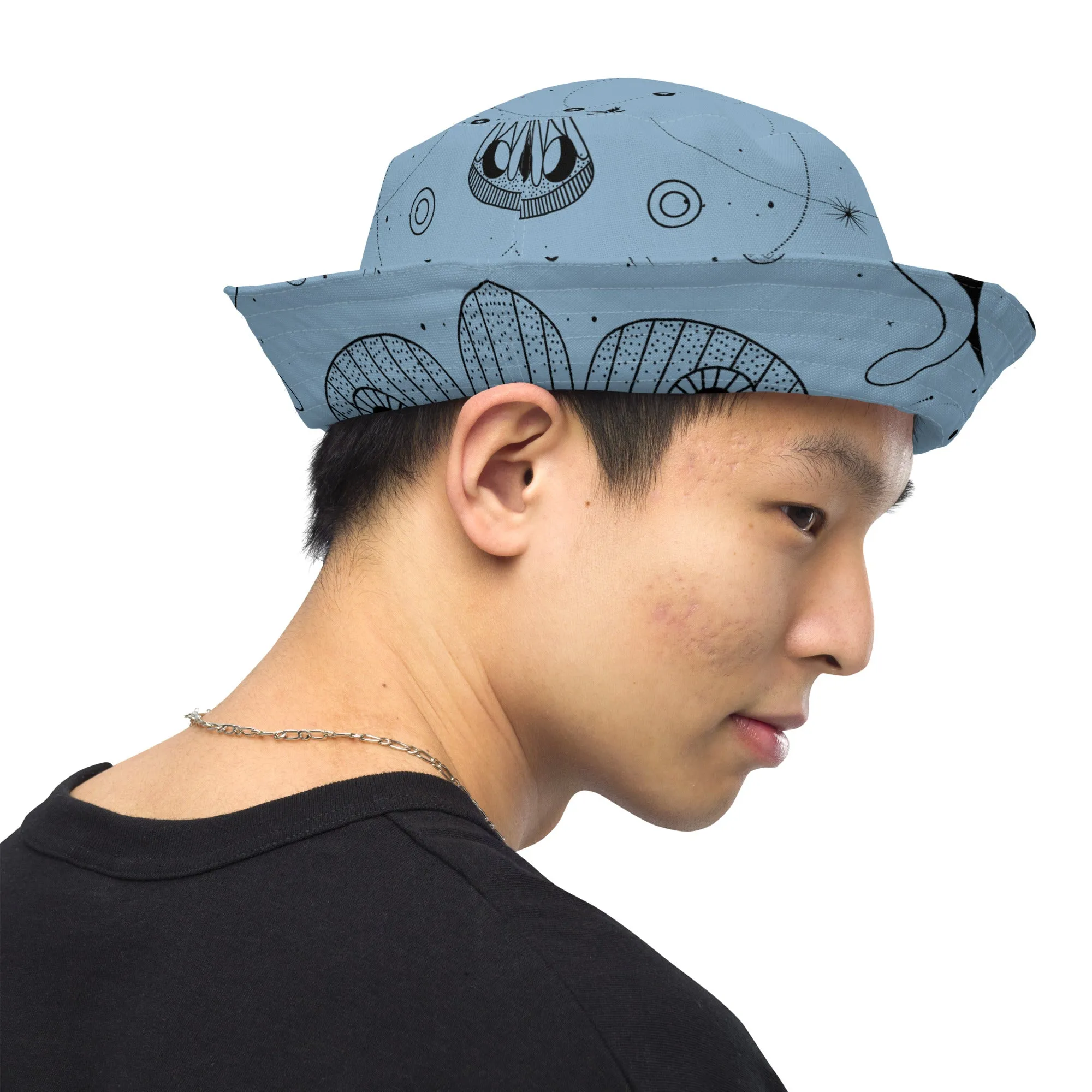Galactic Glam Cosmic Style with Our Galaxy Lover Bucket Hat, lioness-love