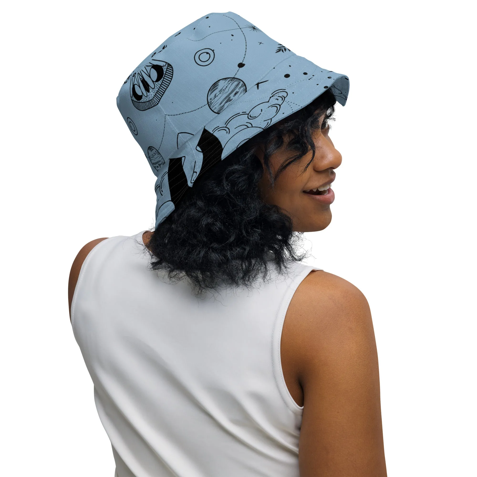 Galactic Glam Cosmic Style with Our Galaxy Lover Bucket Hat, lioness-love