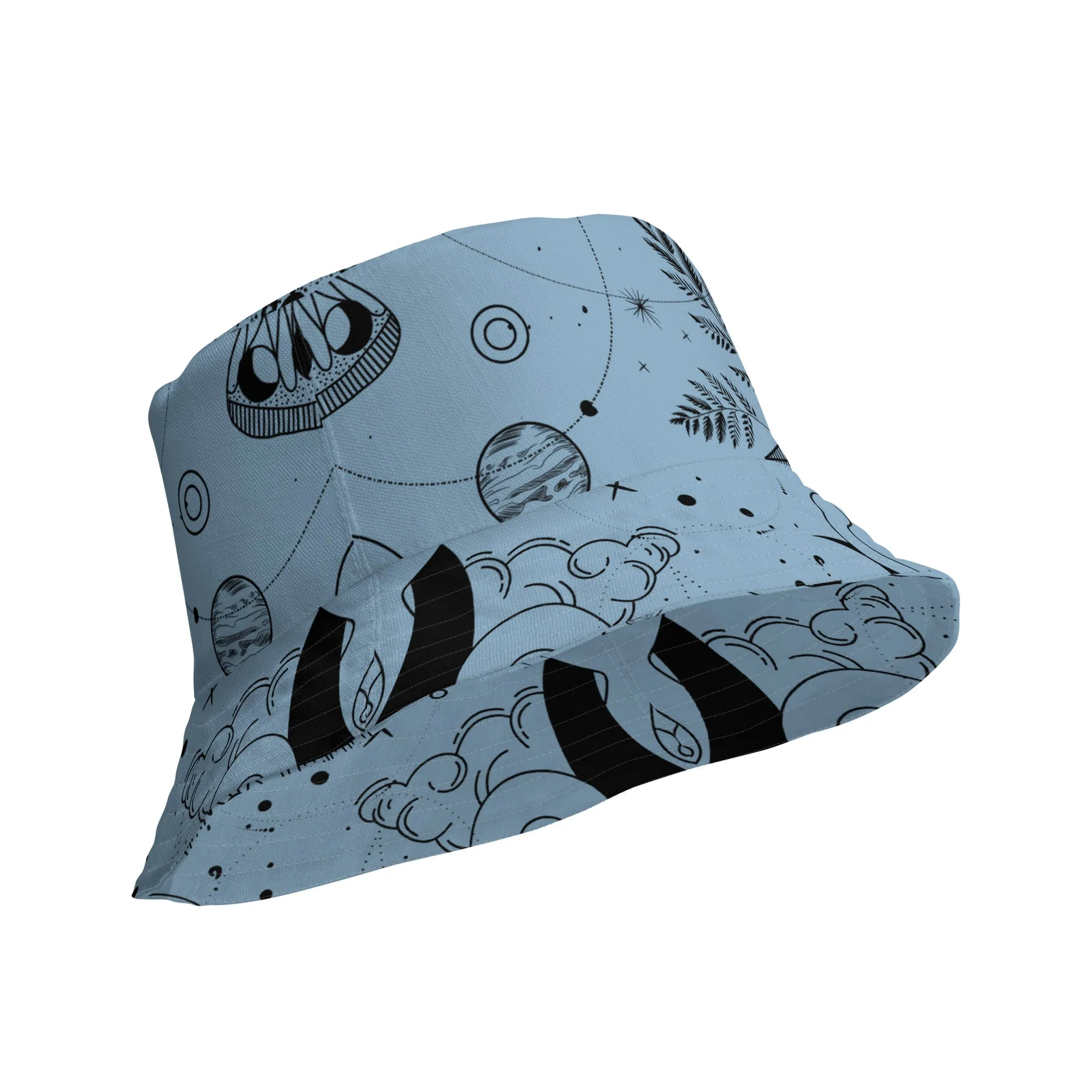 Galactic Glam Cosmic Style with Our Galaxy Lover Bucket Hat, lioness-love