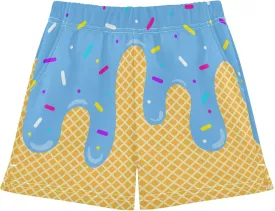 Girls Athletic Shorts Summer Casual Girls Sports Shorts with Pockets for 7-15Y