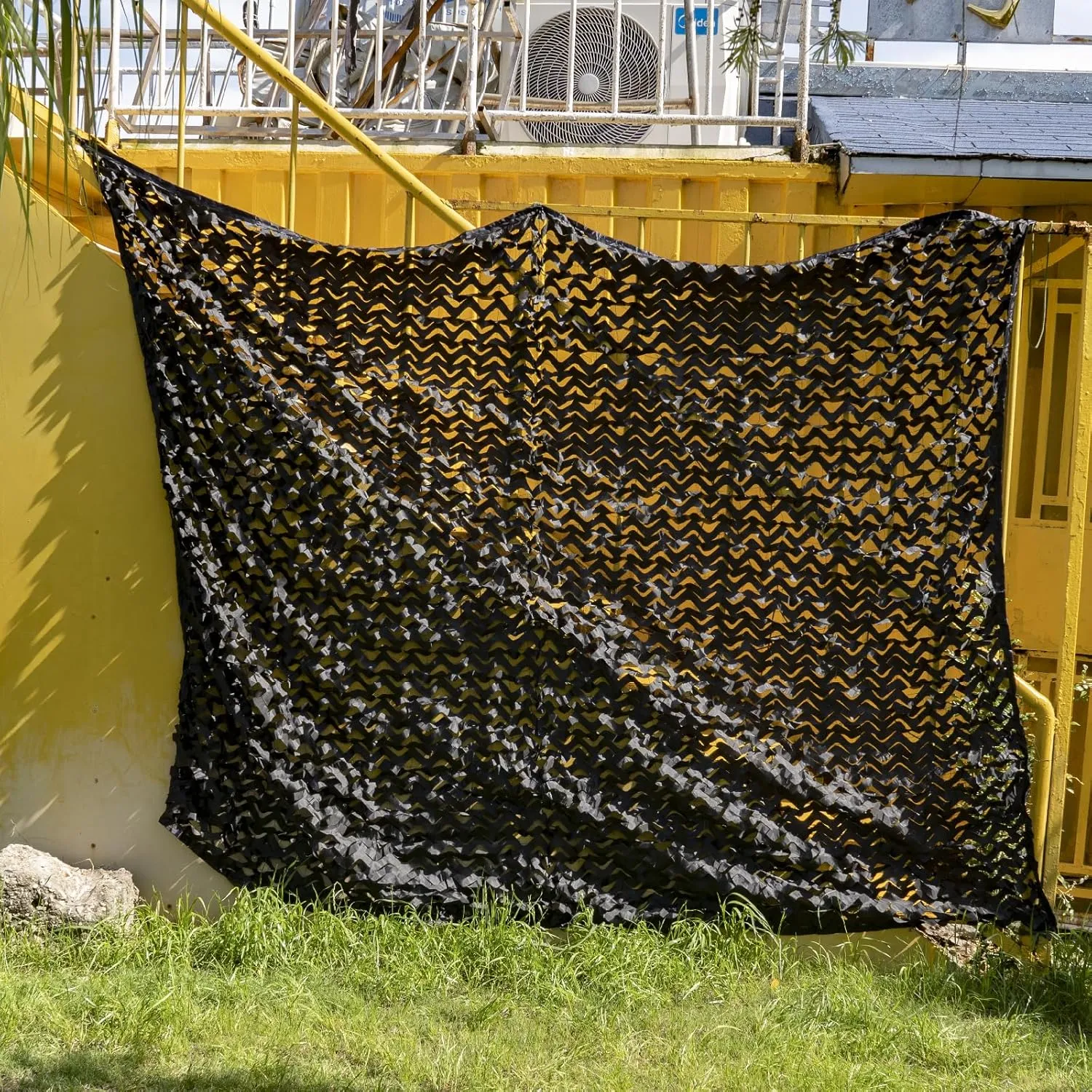 HYOUT Camo Netting Camouflage Net Bulk Roll for Hunting Blinds Ghillie Sunshade, Camping, Military Party Decoration