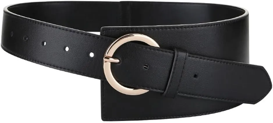 JSEIAJB Wide Waistband For Women's Decoration Waist Tied With A Dress Waist Closure And Outer Shirt