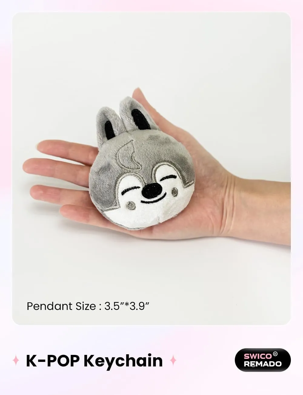 Kpop Keychains Cute Cartoon Keyring Car Key Pendant Women Handbag Wallet Pendants
