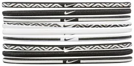 Nike Elastic Hairbands in Black and White