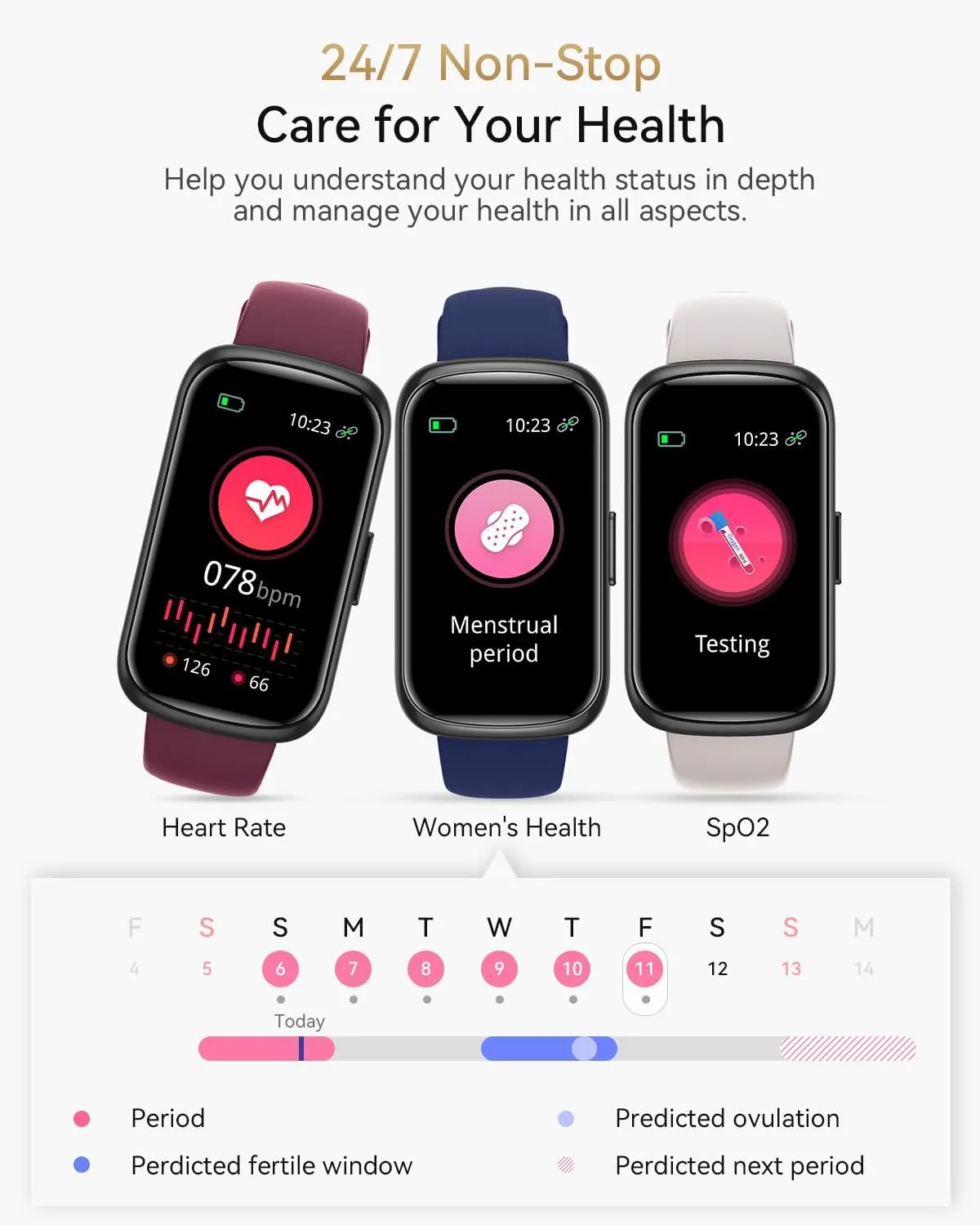 RUXINGX Fitness Tracker Watch for Men/Women, SmartWatch with Sleep/Activity Tracker, Heart Rate Monitor with 20  Sports Modes, Android Smart Watch for Phones, Smart Fitness Watches for Women/Men