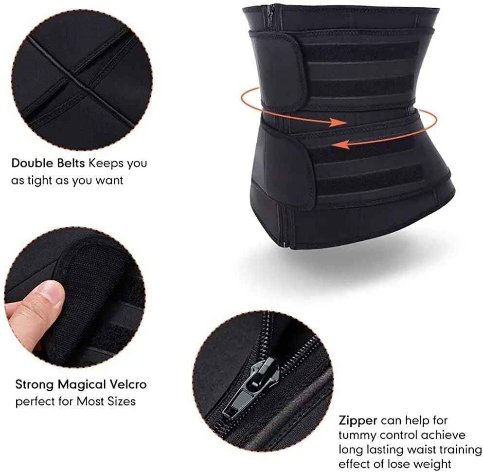 Waist Trainer Wrap Plus Size Seamless Sports Workout Corset Tops For Women Fashion