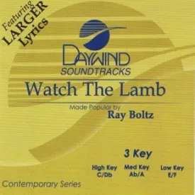 Watch The Lamb Accompaniment/Performance Track