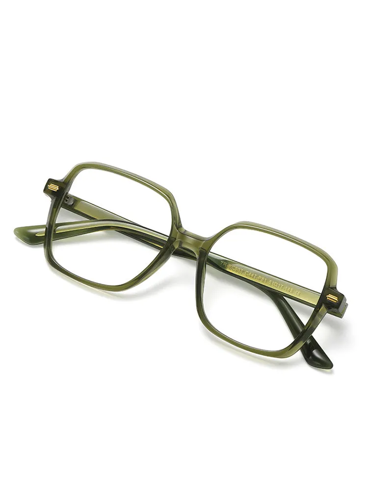 Women'S Ultralight Square Blue Light Blocking Glasses