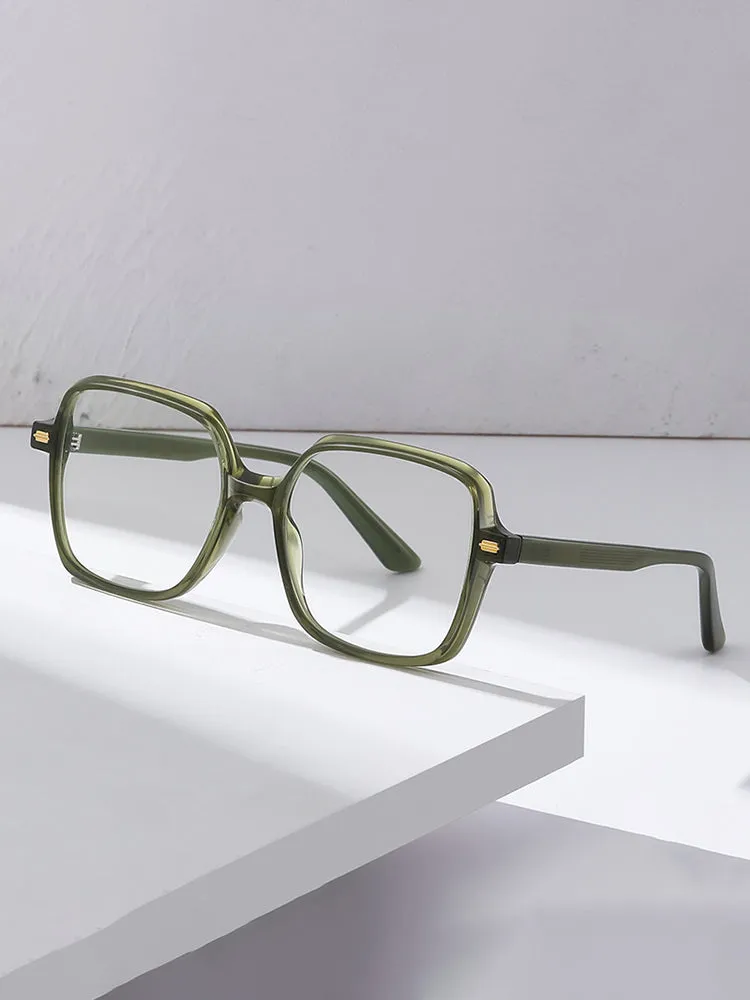 Women'S Ultralight Square Blue Light Blocking Glasses