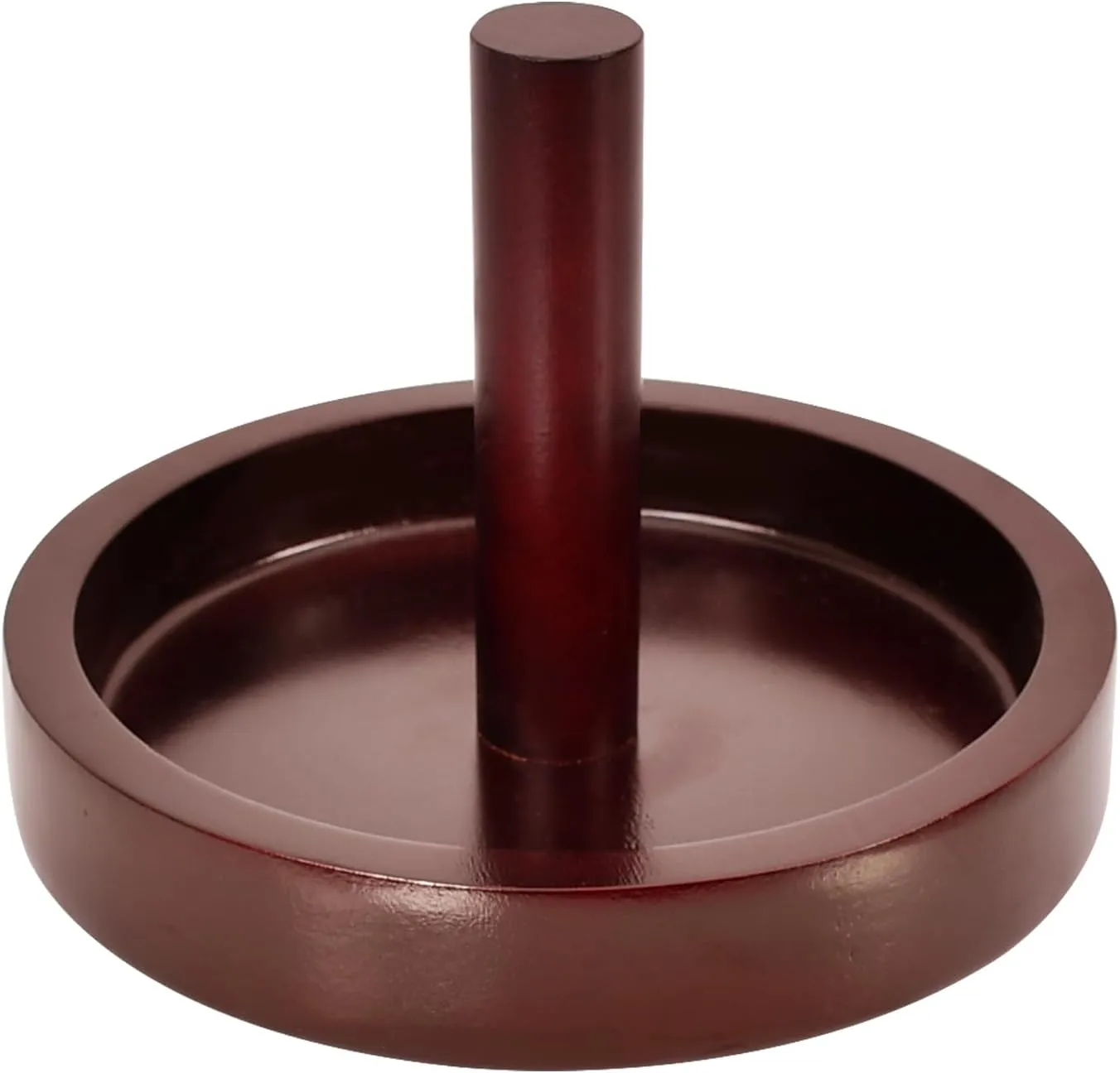 Wood Cone Talc Bowl Cone Chalk Holder for Pool/Billiards Table